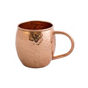 Tasse en cuivre pur martelée à la main, chope, gobelet personnalisés pour décoration et cadeaux, ml - Product Image 6