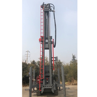 Plateforme de forage de puits d'eau hydraulique à chenilles diesel haute productivité TZ-300 300m