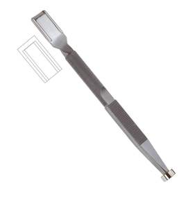 มีดตัดกระดูก Tebbetts Dorsum Osteotome แบบเหล็ก ขนาด 7 นิ้ว (17.5 ซม.) 12 มม. 14 มม. - Product Image 1