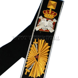 Écharpe maçonnique du Rite écossais du 32e degré, fabriquée à la main - Product Image 4