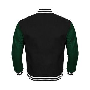เสื้อแจ็กเก็ตขนสัตว์สำหรับผู้ชายผ้าขน100% ดีไซน์ระดับมืออาชีพสำหรับขนาดพลัสไซส์พร้อมโลโก้ตามสั่ง - Product Image 2