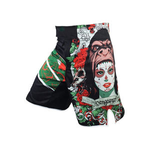 Mma-pantalones cortos de boxeo con estampado personalizado - Product Image 3