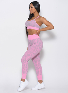 Leggings sans couture pour femmes, design personnalisé, legging imprimé de meilleure qualité pour filles avec matériau de haute qualité, vente en gros - Product Image 5
