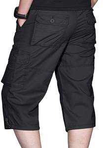 Pantalones deportivos e informales personalizados para hombre, pantalones Cargo holgados transpirables de secado rápido con bolsillos para exteriores - Product Image 4