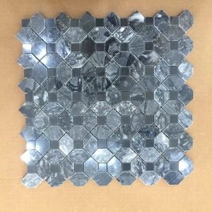 กระเบื้องโมเสคหินหินอ่อนแบบสี่เหลี่ยมสำหรับตกแต่งผนังภายในโดยตรงจากเวียดนาม - Product Image 6