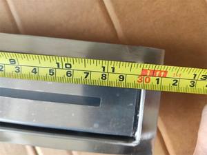 DOUCHE DUPLEX S/S CHANNEL-30CM ÉGOUT DE DOUCHE EN ACIER INOXYDABLE - Product Image 3