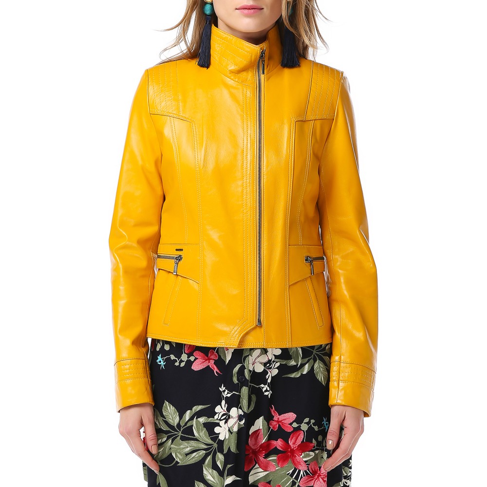 Women Leather Jacket Made in Turkey (ODM and OEM service)