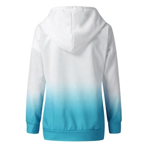 Sublimación personalizada sudaderas con capucha de las mujeres mejor precio calidad Otoño Invierno Sudadera con capucha elástica Top ropa de moda sudaderas al por mayor - Product Image 6