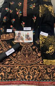 Belle tendance de mariage et vêtements de fête en fausse georgette broderie travail multicolore Salwar Kameez pour les femmes exportateur mondial - Product Image 4