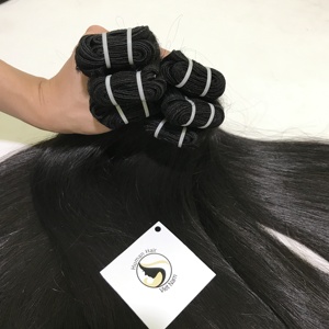 Extensions de cheveux humains 100% vierges Remy vietnamiens lisses, double trame, qualité 10A 11A 12A, super double drawn, à prix abordable - Product Image 3
