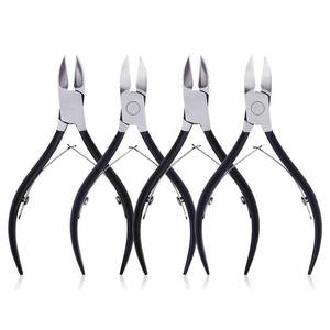 Pince à cuticules professionnelle en acier inoxydable, 2 pièces, coupe-cuticule de manucure en gros, coupe-peau morte - Product Image 1