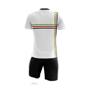 Conjuntos de Uniformes de Fútbol Cortos de Verano Transpirables de Secado Rápido de Spandex/Algodón, Nombres/Números de Equipo Personalizados, Impresión Digital, Servicio OEM para Adultos - Product Image 6