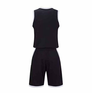 Uniforme de basket-ball personnalisé, prix d'usine du premier fabricant, respirant, séchage rapide, 100% polyester, option taille plus, personnalisé - Product Image 3