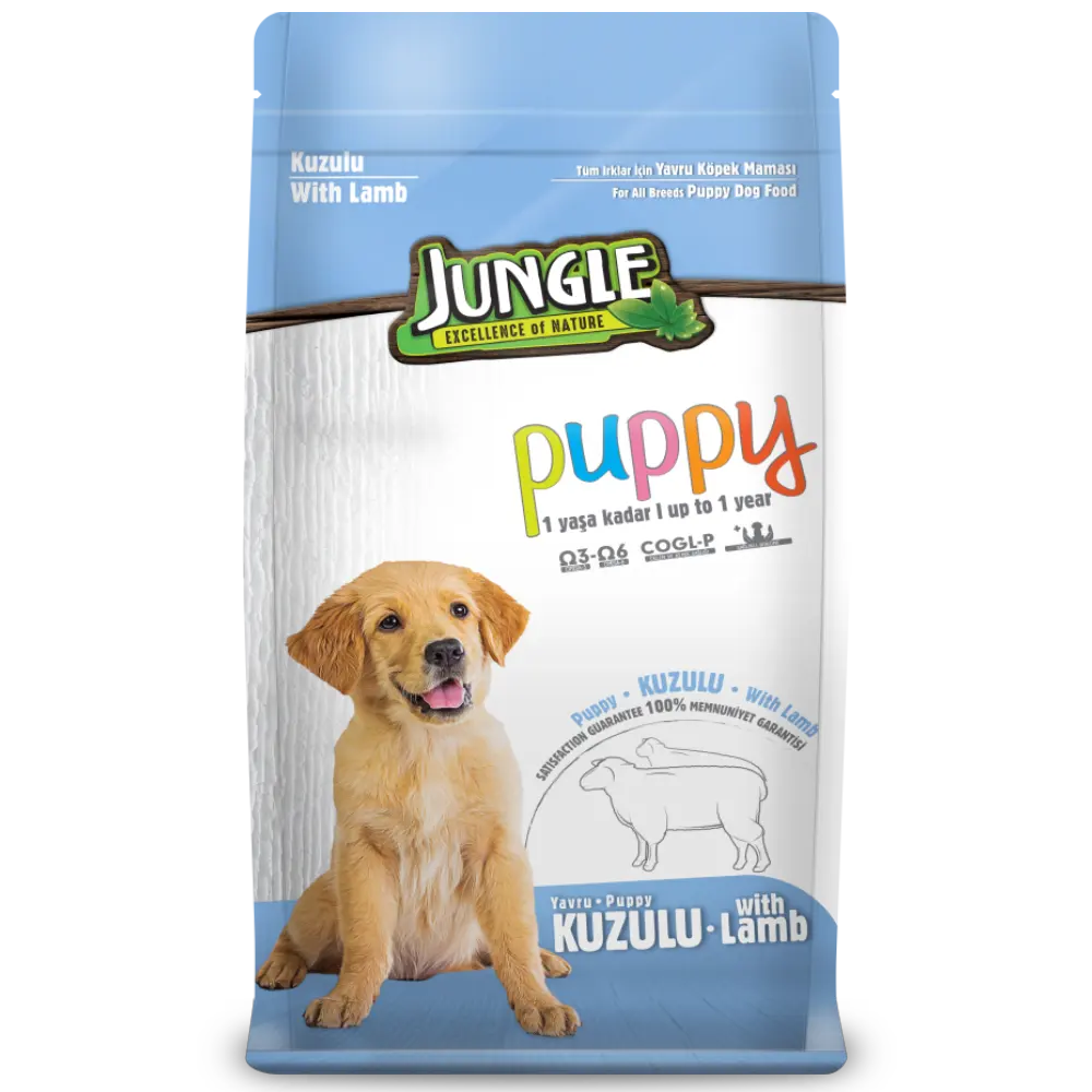 Jungle Puppy Dog Food with Lamb 15 kg