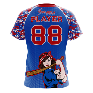 Custom Sublimated Softball Uniform Unisex Softball Jersey O Neck <b>Sports</b> Team Baseball Jersey Uniform In Different Colors - Product Image 2