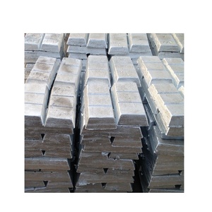 Lingote de Zinc al por Mayor 99.99% Lingote de Zinc de Alta Pureza 99.995% - Product Image 3