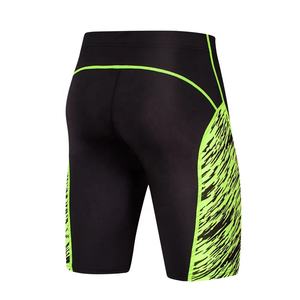 Pantalones cortos de compresión de secado rápido de verano para hombre personalizados OEM 100% poliéster cintura media gimnasio culturismo medias capa Base corta - Product Image 2