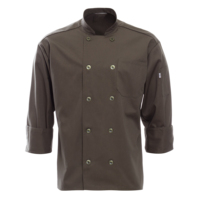 Vestes et uniformes de chef écologiques en gros avec logo personnalisé pour les services d'hôtellerie, de restauration et de traiteur unisexes