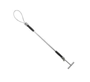 Pig <b>Holder</b> with Lock | Stainless Steel Handle Self Locking <b>Rod</b> | Hog <b>Holder</b> Snare Pig Catcher - Product Image 1
