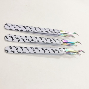 J-Type ที่หนีบขนตาสแตนเลสแบบเส้นใยหลายปลายดูเป็นธรรมชาติเคลือบด้วยกระดาษเขียนคิ้วแบบยั่งยืน - Product Image 3