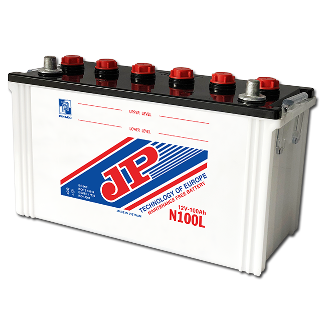 N100L (12V - 100Ah) JP High Quality Dry Charged Automotive Car Battery JIS Standards