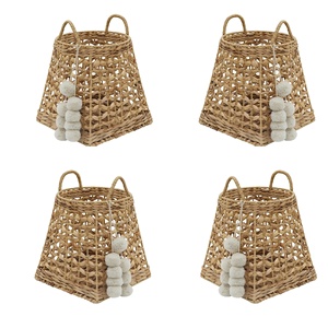 Vietnam Factory Water Hyacinth <b>Basket</b>, New Arrival Design Water Hyacinth Opened Weaving <b>Basket</b> in Viet Nam - Product Image 2