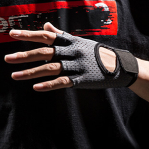 wholesale Fitness Gloves Half Finger For Gym Exercise Fitness Training Made of Microfiber - Product Image 6