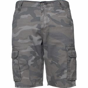 กางเกงขาสั้นผ้าฝ้ายทอลายทแยงหลายกระเป๋า,กางเกงขาสั้นลำลองผ้าฝ้าย50% โพลีเอสเตอร์50% ฤดูร้อน - Product Image 1