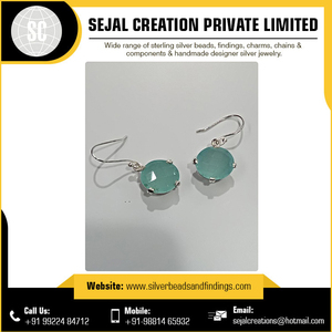 Women's 925 <b>Sterling</b> <b>Silver</b> Faison Jewelry Gemstone Earrings for Parties and Gifts - Product Image 4