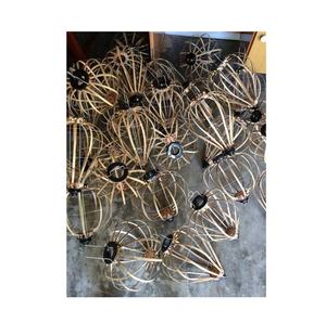 Marco de farol de bambú, marco de bambú para farol (0084587176063 WS Sandy) - Product Image 1