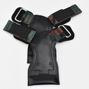 Empuñadura de cuero de gimnasia de neopreno personalizada, protectores deportivos Unisex para gimnasio, ejercicio, levantamiento de pesas, Fitness, correas de Palma - Product Image 3