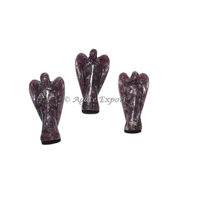 ขายส่งพลอยบำบัดหิน Lepidolite เทวดา - Product Image 2