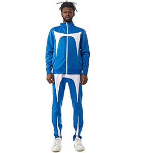 ชุดเสื้อกันลมสำหรับผู้ชาย,ชุดวิ่ง Venom 2ชิ้นเสื้อกันลมแบบเต็มตัวชุดวอร์มมีซิปด้านหน้า - Product Image 1