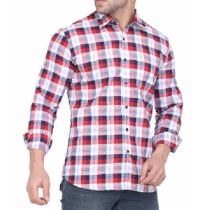 Camisa de otoño para hombre de alta calidad 100% algodón de secado rápido transpirable orientado a la exportación más vendido personalizar MOQ directo de fábrica - Product Image 5