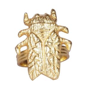 Anneau de serviette décoratif de table, porte-serviettes design, anneau de serviette rond en métal - Product Image 6