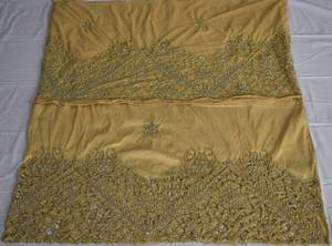 Enveloppes George en soie perlée multicolore Gele Asoke Headties Scarf and Headtie Vêtements africains pour femmes - Product Image 2