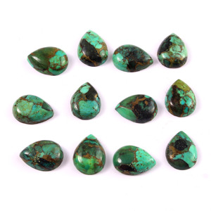 Cabujones de turquesa tibetana Natural, piedras preciosas de forma mixta, tamaño libre, fabricación de joyas, precio al por mayor - Product Image 5