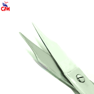 Ciseaux à cuticules professionnels à pointe extra fine en acier inoxydable pour le soin des ongles - Product Image 3