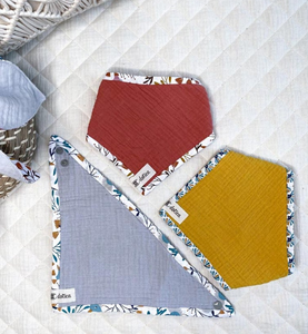 ผ้ากันเปื้อนผ้าฝ้ายสำหรับเด็กทารก,ดีไซน์ใหม่สีและขนาดที่กำหนดเอง - Product Image 1