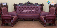 Chaise longue de chambre à coucher de style baroque français moderne, en bois traité, taille personnalisée, couleur personnalisée, utilisation pour événements, luxe DSTEXPORTS