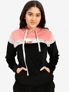 ชุดวอร์มกางเกงมีฮู้ดโอเวอร์ไซส์สำหรับผู้หญิงชุดวอร์มผ้าฝ้ายแบบสวมหัวระบายอากาศได้ดีสำหรับยิมฤดูหนาว - Product Image 4