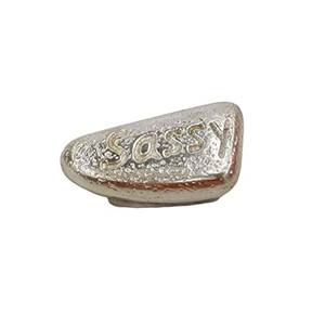 Luxury Modern Custom Metal Paper Weight White Metal Stone Design Stainless Steel Aluminum Brass Plated Technique - Product Image 1