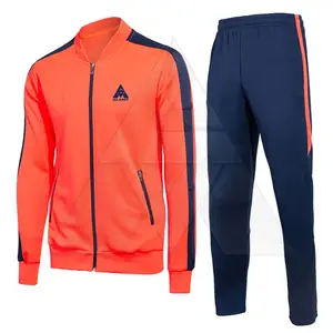 Cotton Polyester Made Track Suit Sportswear High Quality Gym Jogging Suits Wholesale Sweat Set Running Wear Track Suit