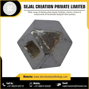 Création de perles unies Sejal en argent sterling Connecteurs et composants de bijoux - Product Image 6