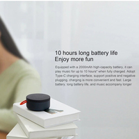 Haut-parleur portable Mi gris, étanche, mini, extérieur, alimenté par batterie, en plastique, avec woofer de 6 pouces, super basses, Apt-X