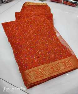 ชุดผ้าส่าหรีผ้าตาข่ายปักลายสำหรับผู้หญิงอินเดียเสื้อผ้าสำหรับงานปาร์ตี้ดีไซน์สวย - Product Image 5