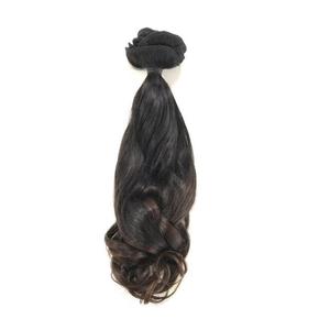 Direct inde brut non transformé indien Temple ondulé Extensions de cheveux 30 pouces vierge Remy cheveux humains tissage Machine Double trame tout - Product Image 2
