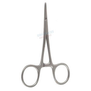 Forceps hemostáticos quirúrgicos reutilizables, instrumentos de acero inoxidable - Product Image 3