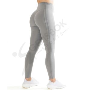 Manufacturer Direct Sale Custom Wholesale <b>Women's</b> Yoga Pants Sexy Fitness Tights Sport Style <b>Leggings</b> with Logo on Waist - Product Image 3
