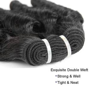 Commercio all'ingrosso 7A 8A 9A 10A 11A 12A Grado Umani Del Tessuto Non Trasformati Prime Visone Remy Del Virgin Cuticola Allineati Fornitore Capelli Brasiliani fasci - Product Image 2